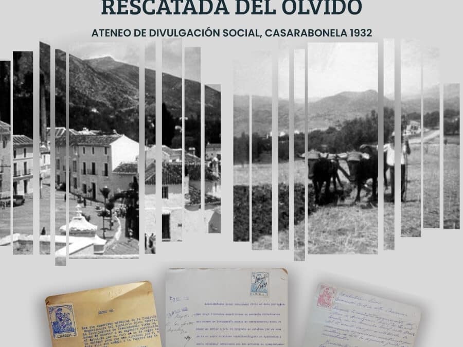Iª Jornada Memoria, Cultura y Paz: Recuperando el Legado del Ateneo de 1932